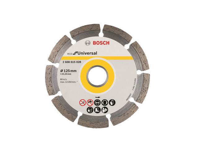 Алмазный круг 115х22 мм универс. сегмент. ECO UNIVERSAL BOSCH