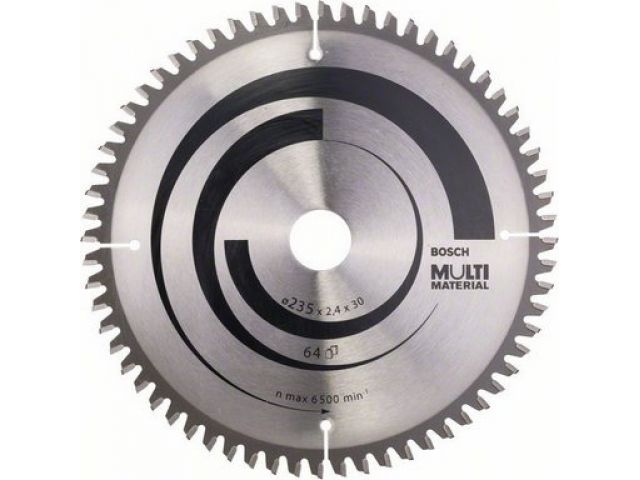 Диск пильный 235х30/25 мм 64 зуб. универсальный MULTIMATERIAL BOSCH