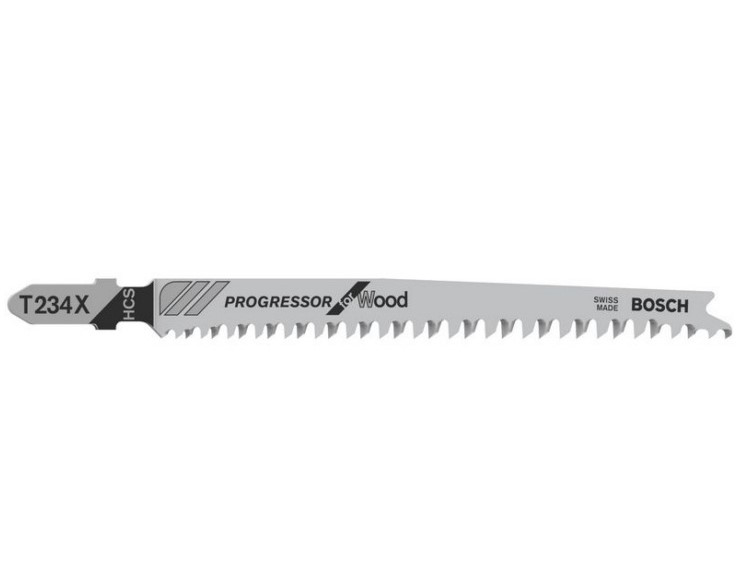Пилка лобз. по дереву  T 234 X, HCS (1 шт.) BOSCH