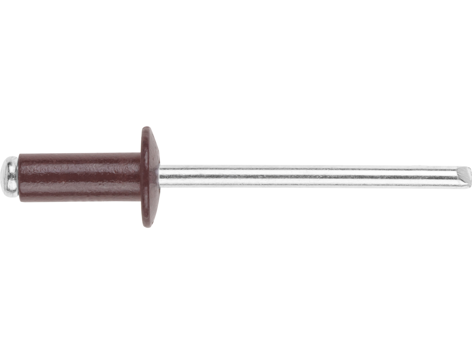 Заклепка вытяжная 4.8х12 мм алюминий/сталь, RAL 3009 (10000 шт в коробе) STARFIX