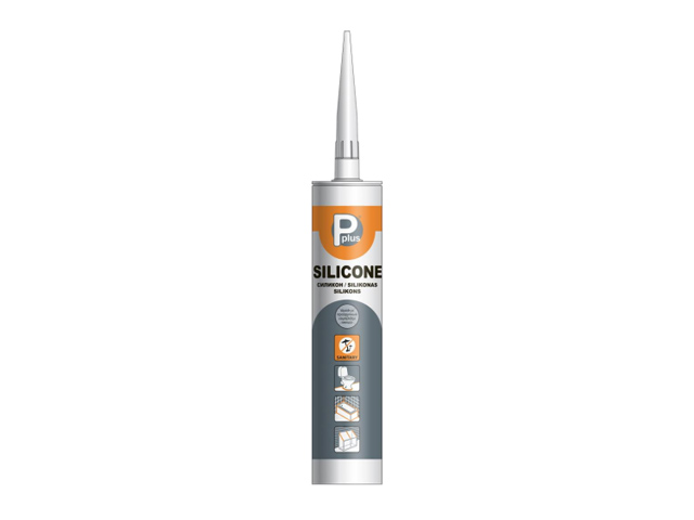 Герметик силиконовый санитарный P PLUS 