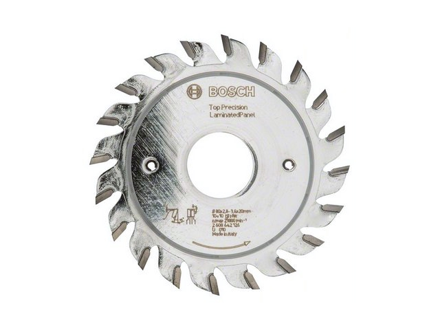 Диск пильный 80х20 мм 20 зуб. по композитн. матер. BEST FOR LAMINATED PANEL BOSCH