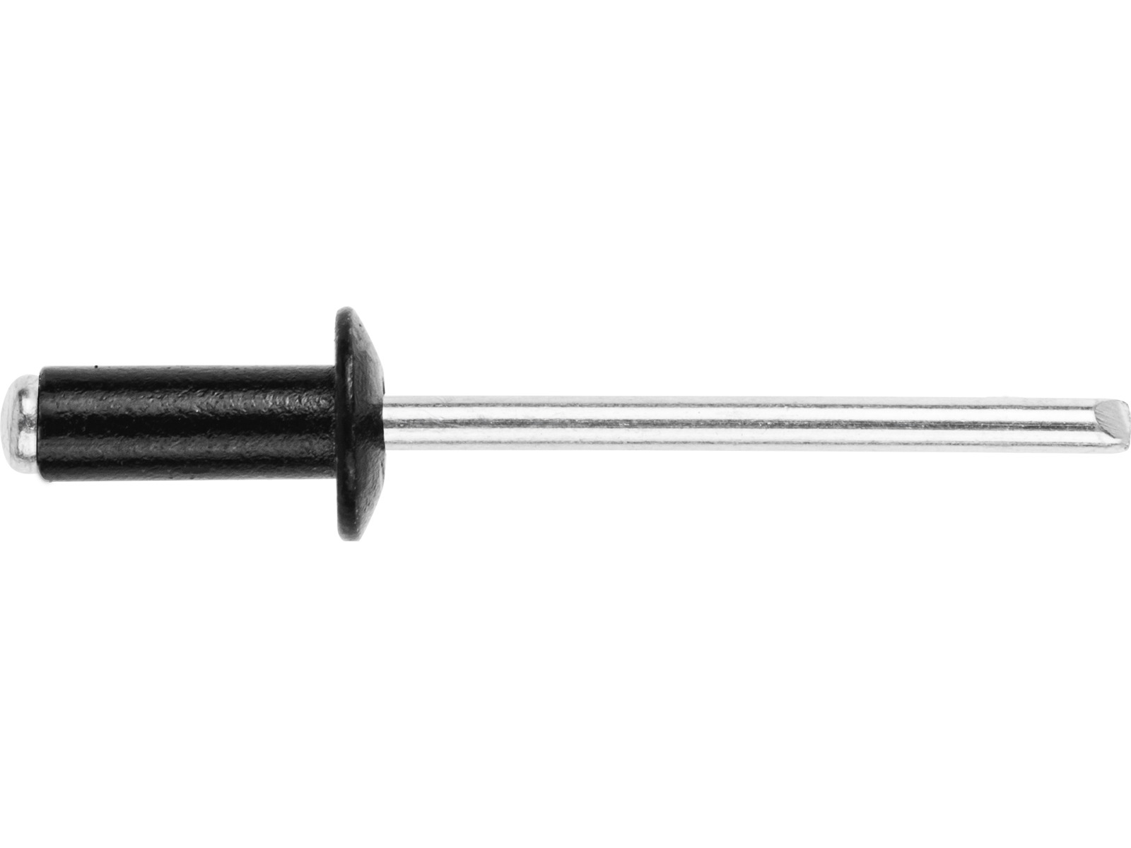 Заклепка вытяжная 4.0х10 мм алюминий/сталь, RAL 9017 (20000 шт в коробе) STARFIX