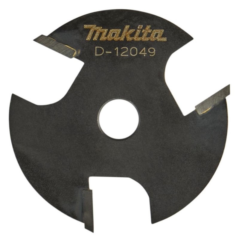 Фреза пазовая дисковая (47,6х2,5 мм, хвостовик 8 мм, 3 лезвия) Makita D-12049
