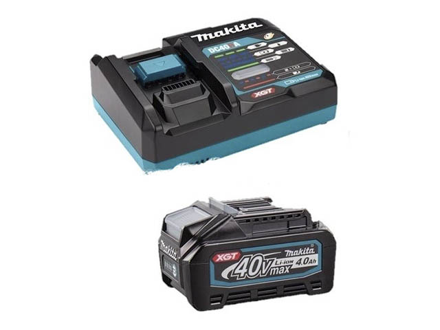 Комплект аккумулятор 40.0В  BL4040 XGT + зарядное устройство DC40RA XGT в кор.