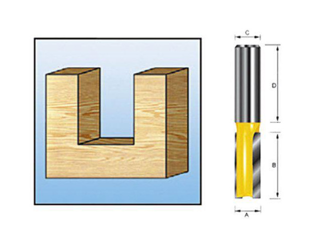 Фреза пазовая 20x20x8x32x2T MAKITA