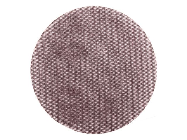 Шлифлист 150мм круг P150 сетка, самосцепл. Maroon Hanko